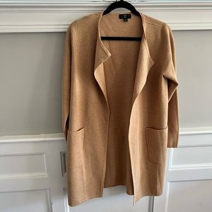 Jcrew Juliette collarless sweater-blazer